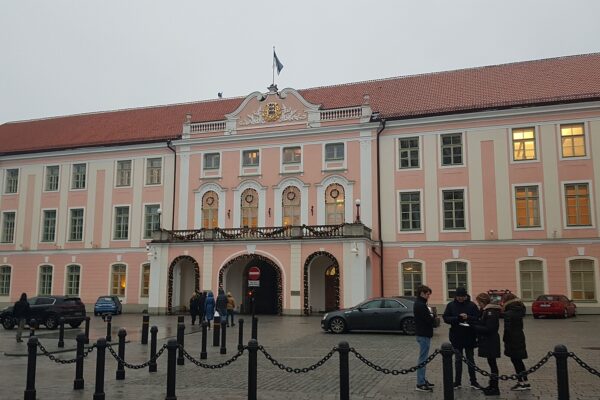 Toompea Castle in Tallinn, seat of Estonia's parliament