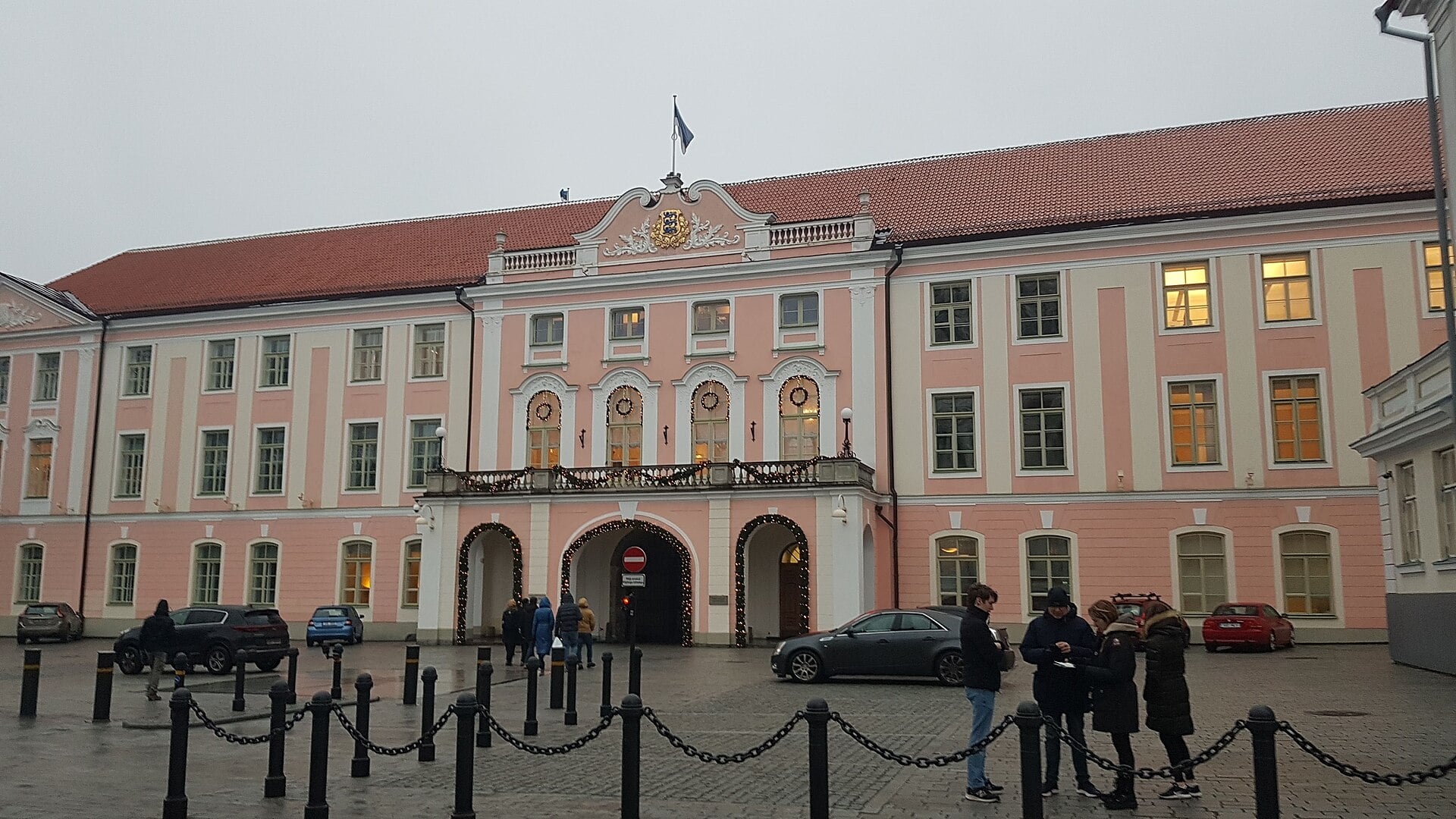 Toompea Castle in Tallinn, seat of Estonia's parliament