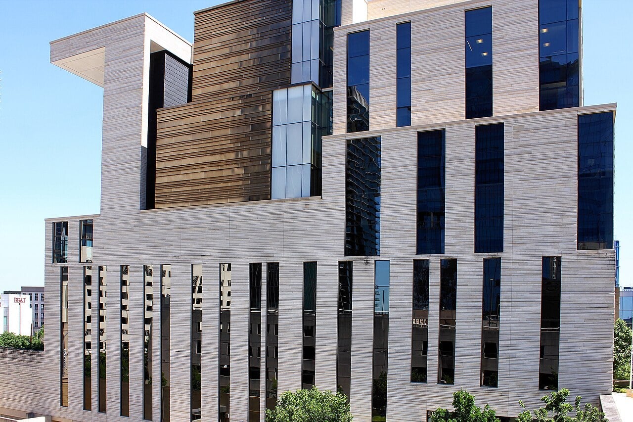 Venezuelan shot by ICE - The United States federal courthouse in downtown Austin, Texas