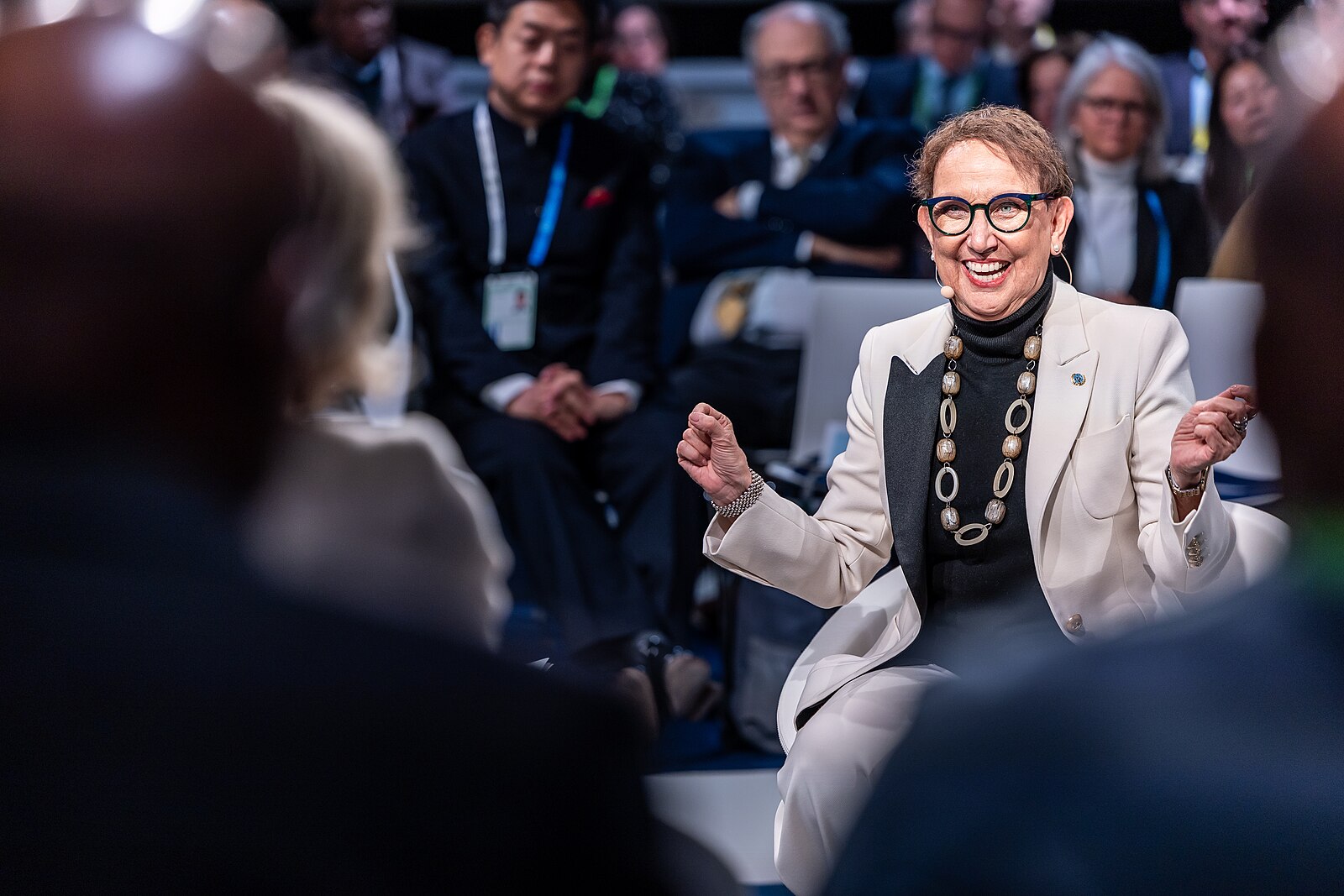 Costa Rica famous people: Rebeca Grynspan at the Munich Security Conference in February 2025
