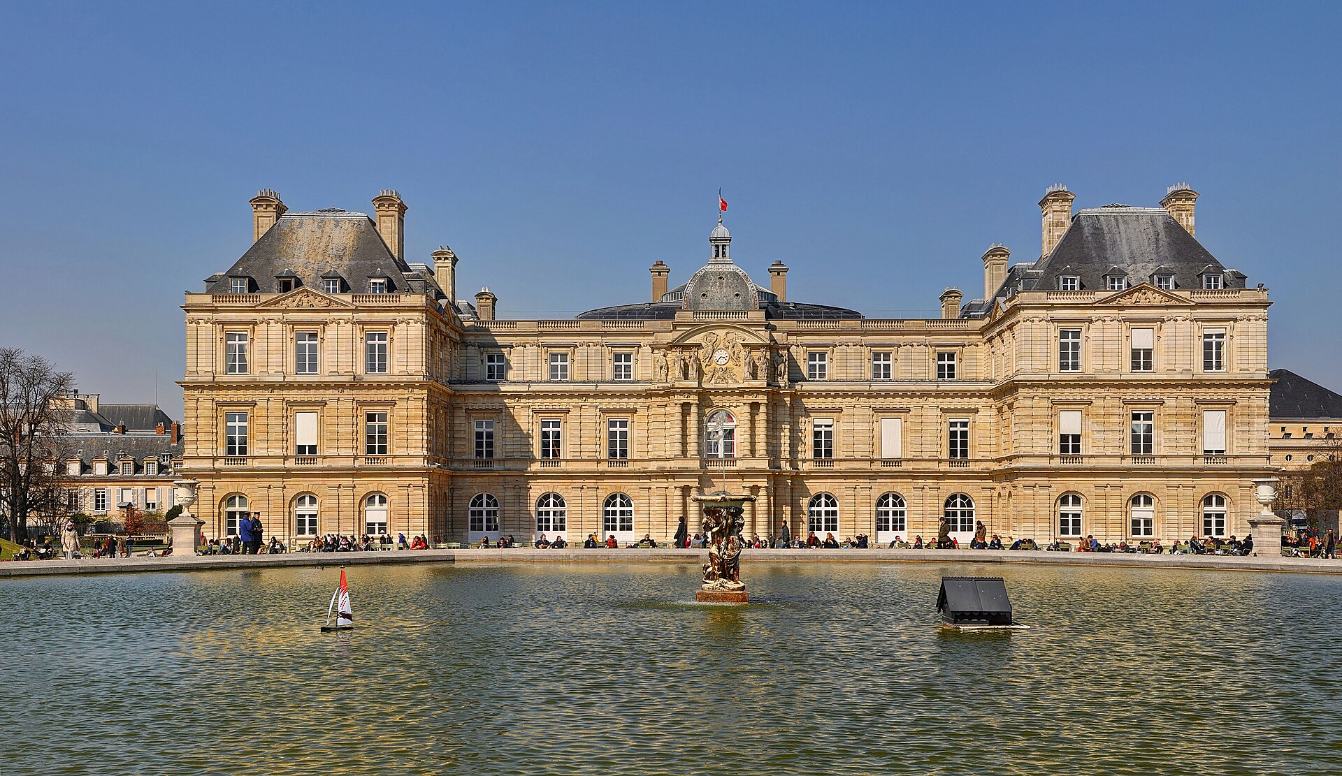 The Luxembourg Palace in Paris, seat of the French Senate