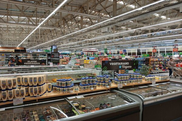Cencosud supermarket in Santiago
