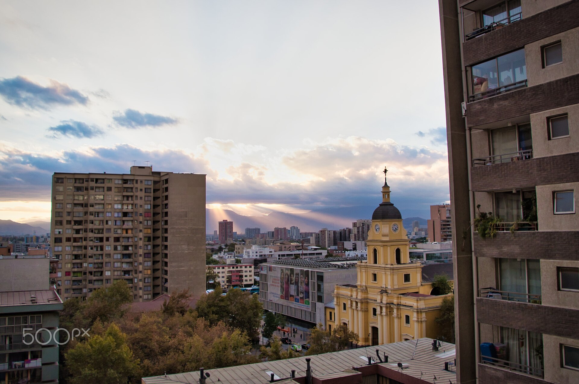 Chile's stock exchange and the S&P IPSA.
