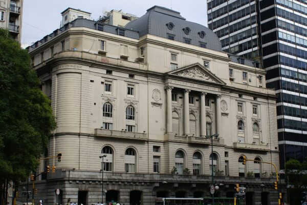 Buenos Aires Stock Exchange facade