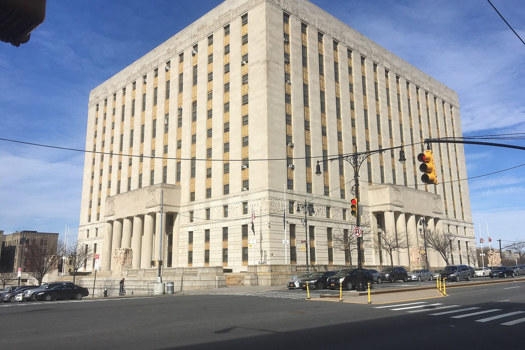 Bronx County Courthouse on the Grand Concourse in the Bronx, New York City