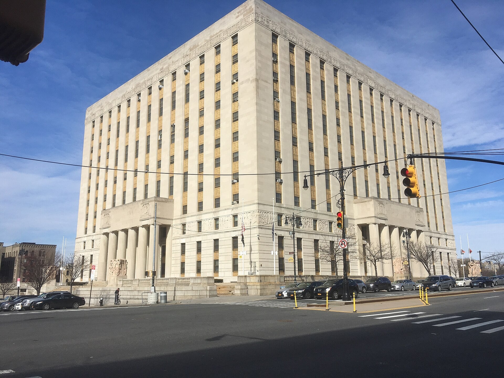 Bronx County Courthouse on the Grand Concourse in the Bronx, New York City