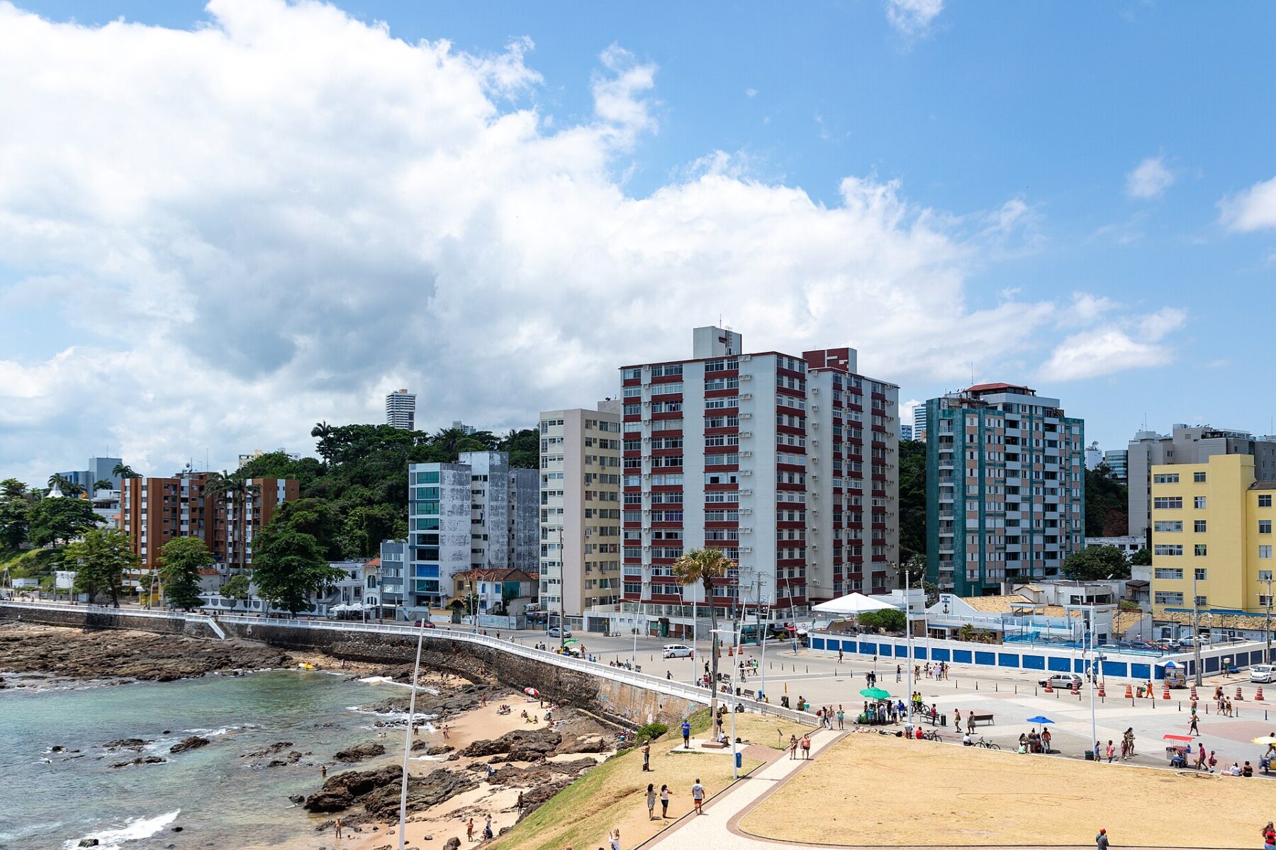 The Barra seafront and Farol da Barra district in Salvador, Bahia, where Ivete Sangalo plays on 14 November 2026