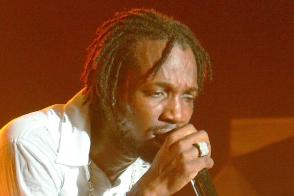 Mavado performing on stage at Reggae Sumfest in Jamaica, 2008