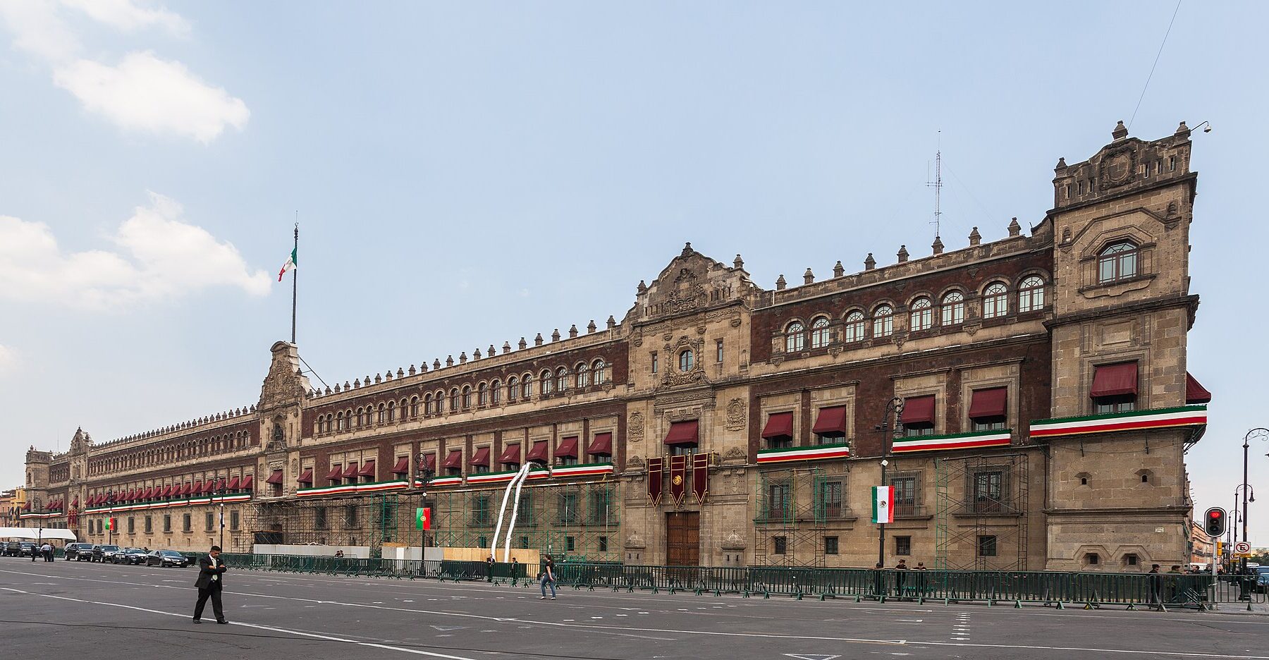 Mexico National Palace, seat of Mexican government in Mexico City