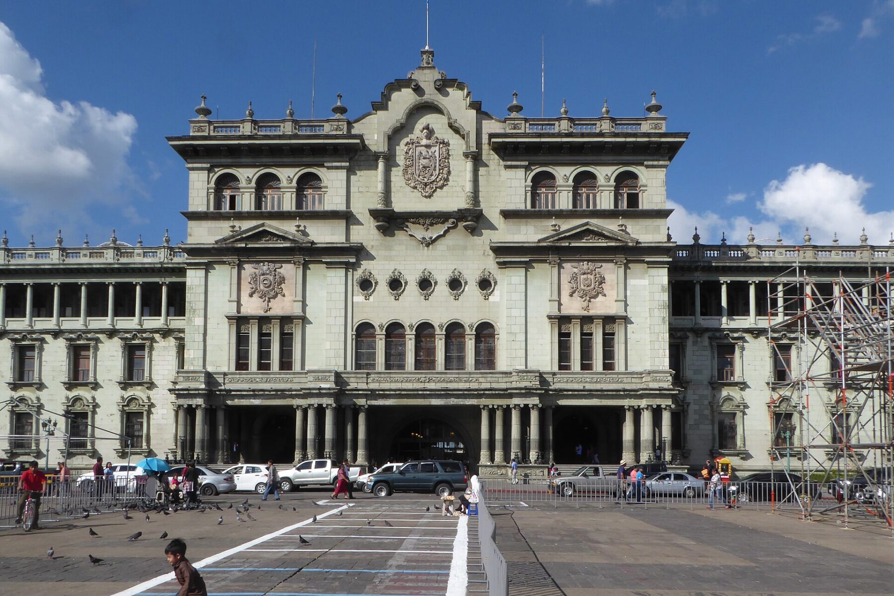 Facade of the National Palace of Culture in Guatemala City