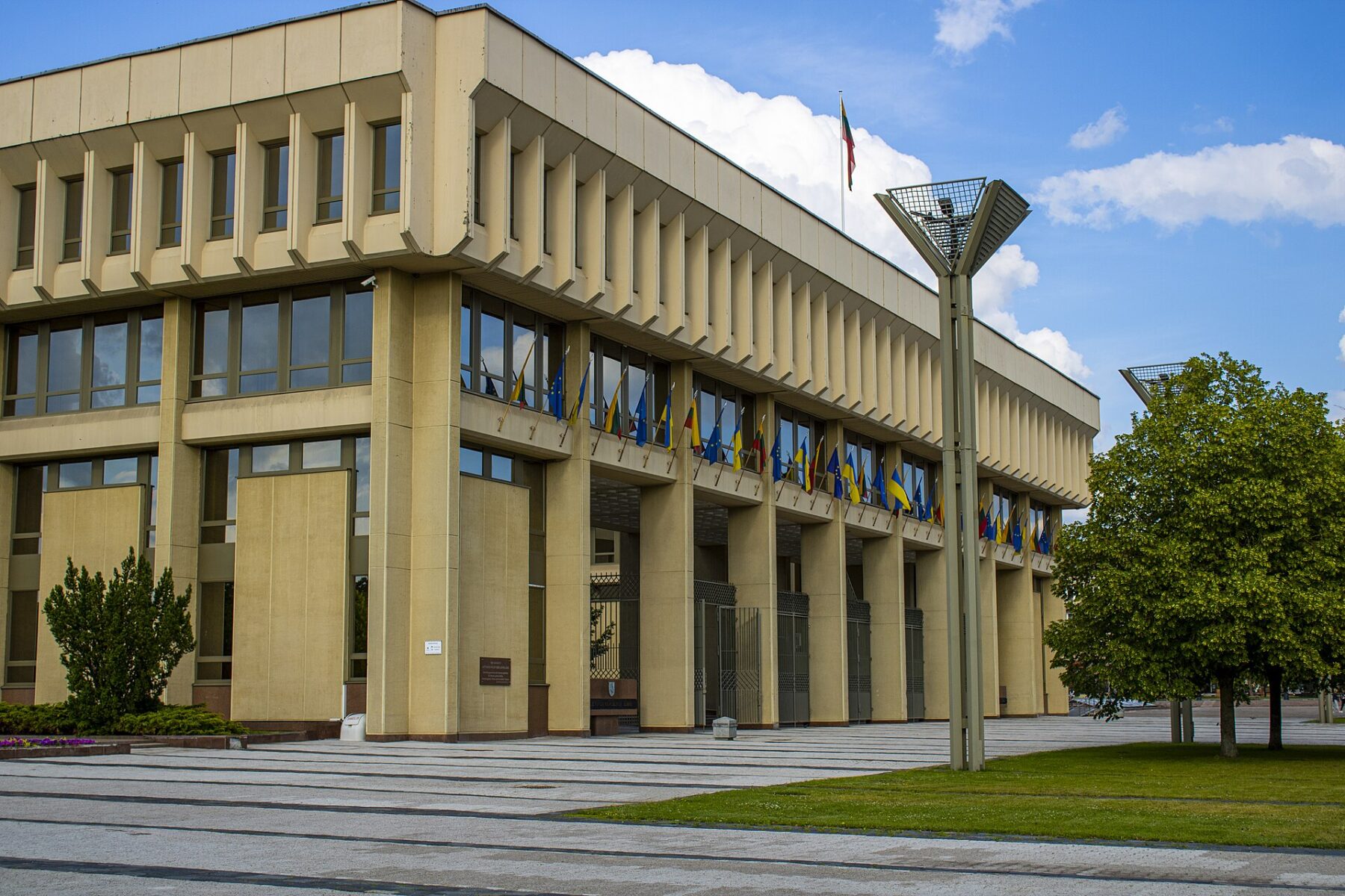 The Seimas, Lithuania's parliament, in Vilnius