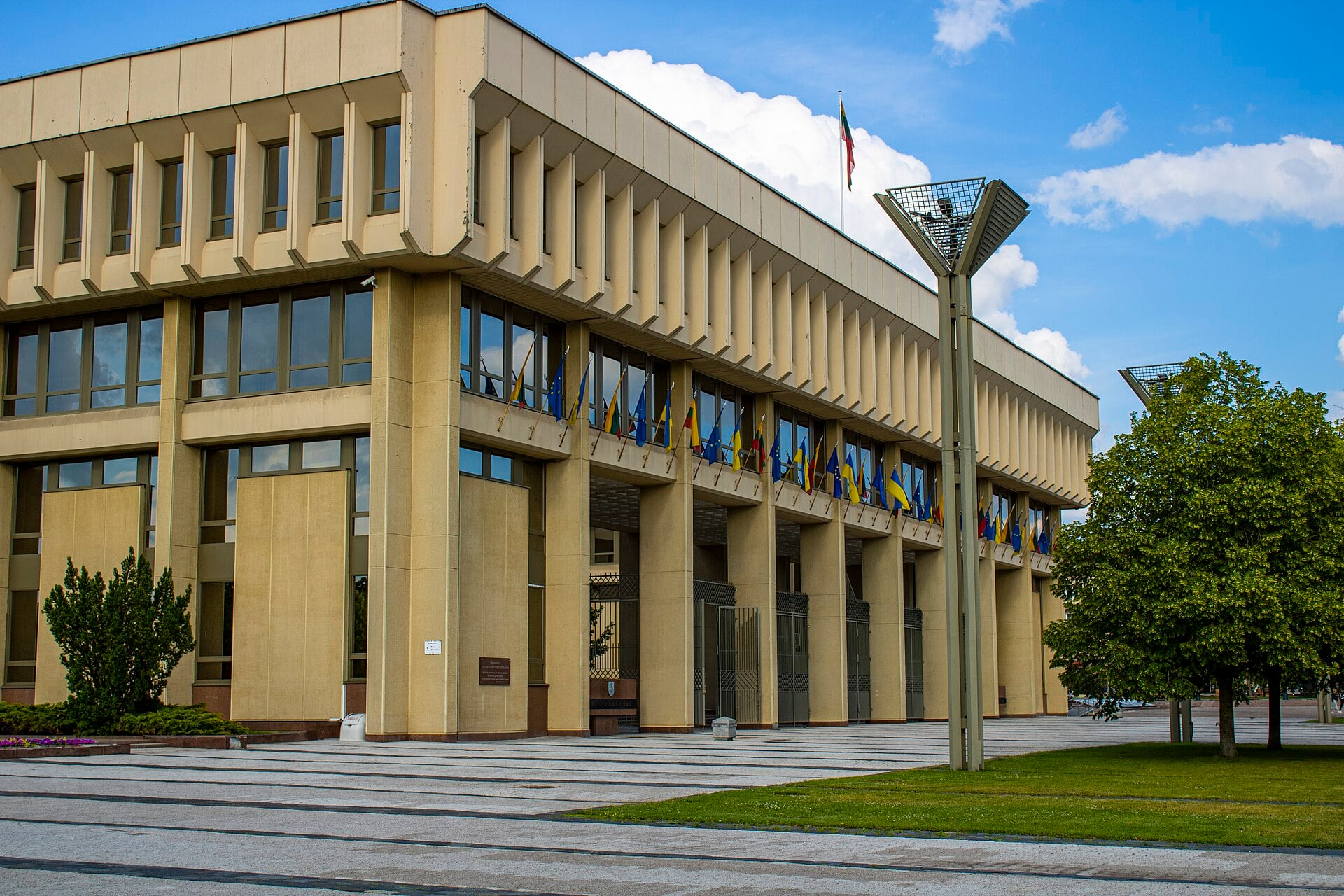 The Seimas, Lithuania's parliament, in Vilnius