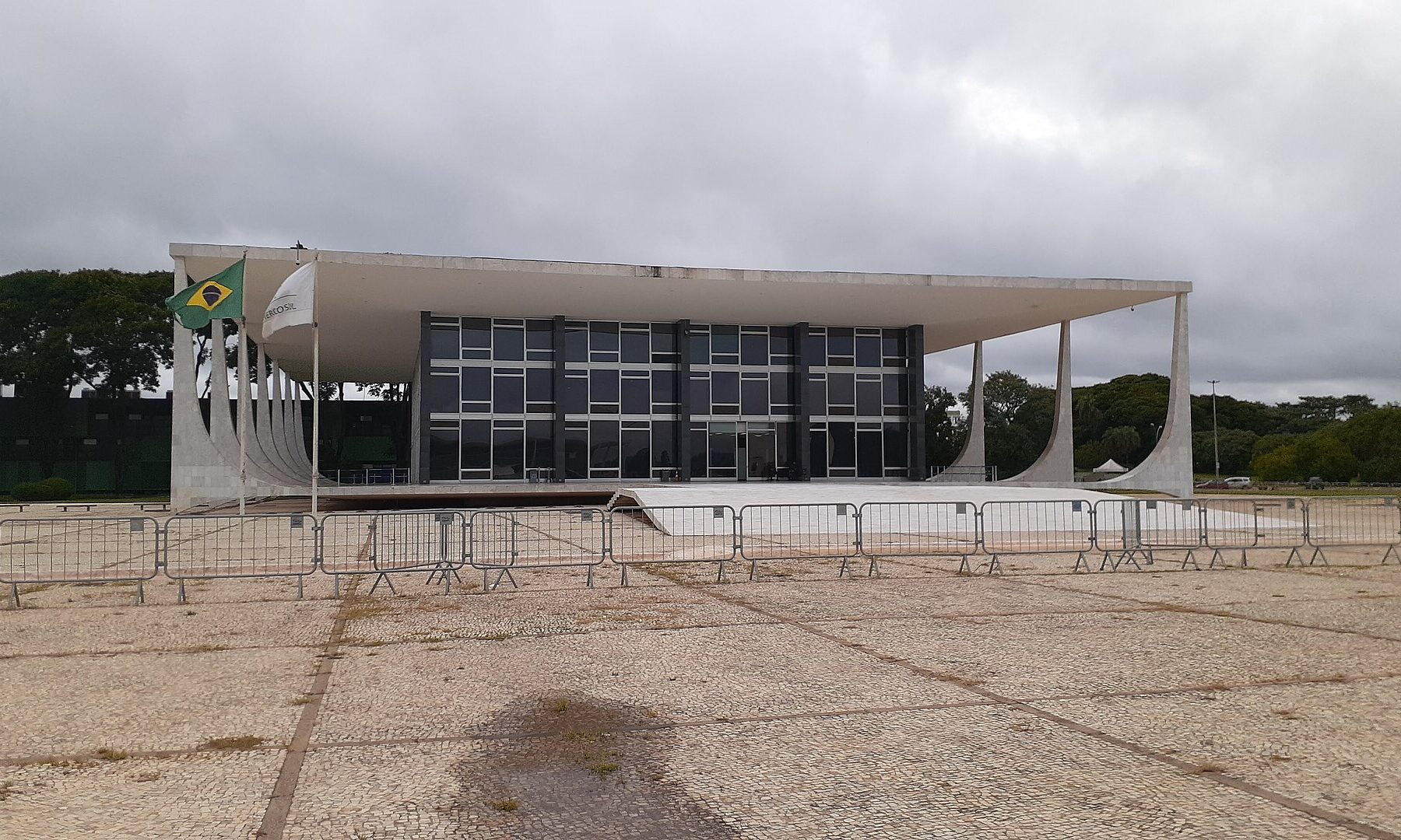 Supreme Federal Court building in Brasília, Brazil