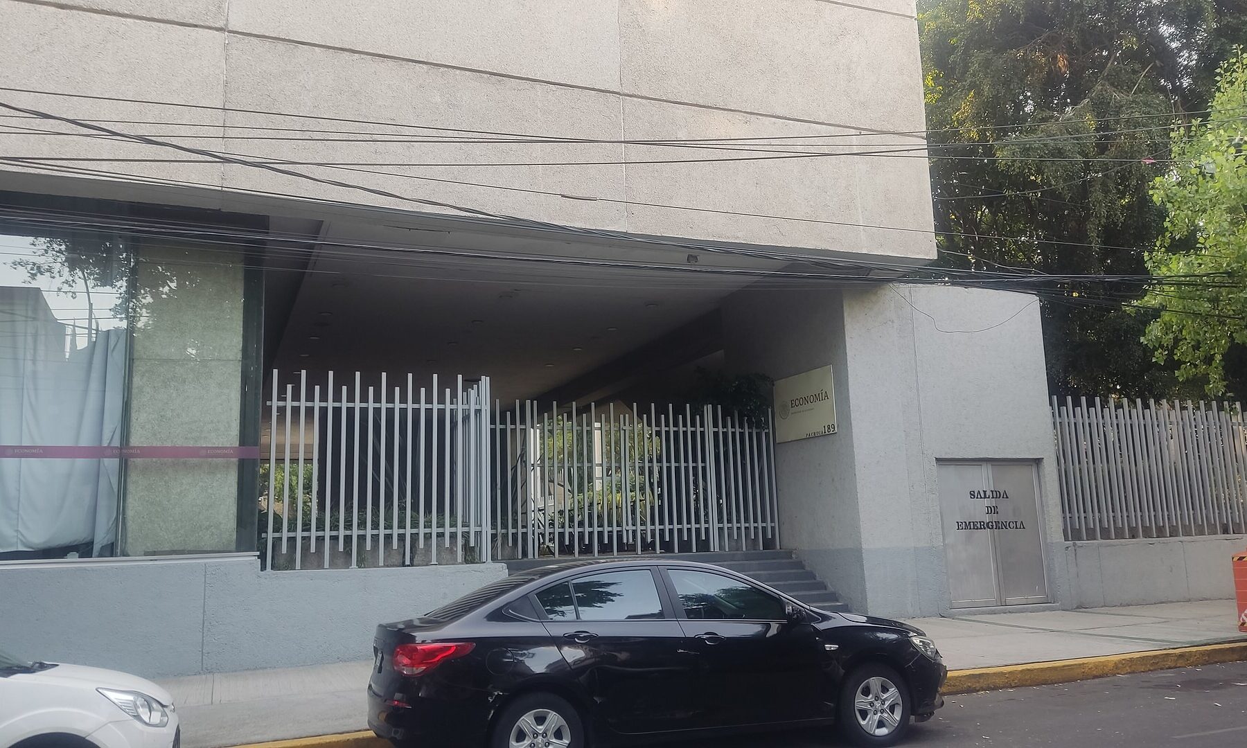 A building of Mexico's Economy Ministry in the Condesa district of Mexico City