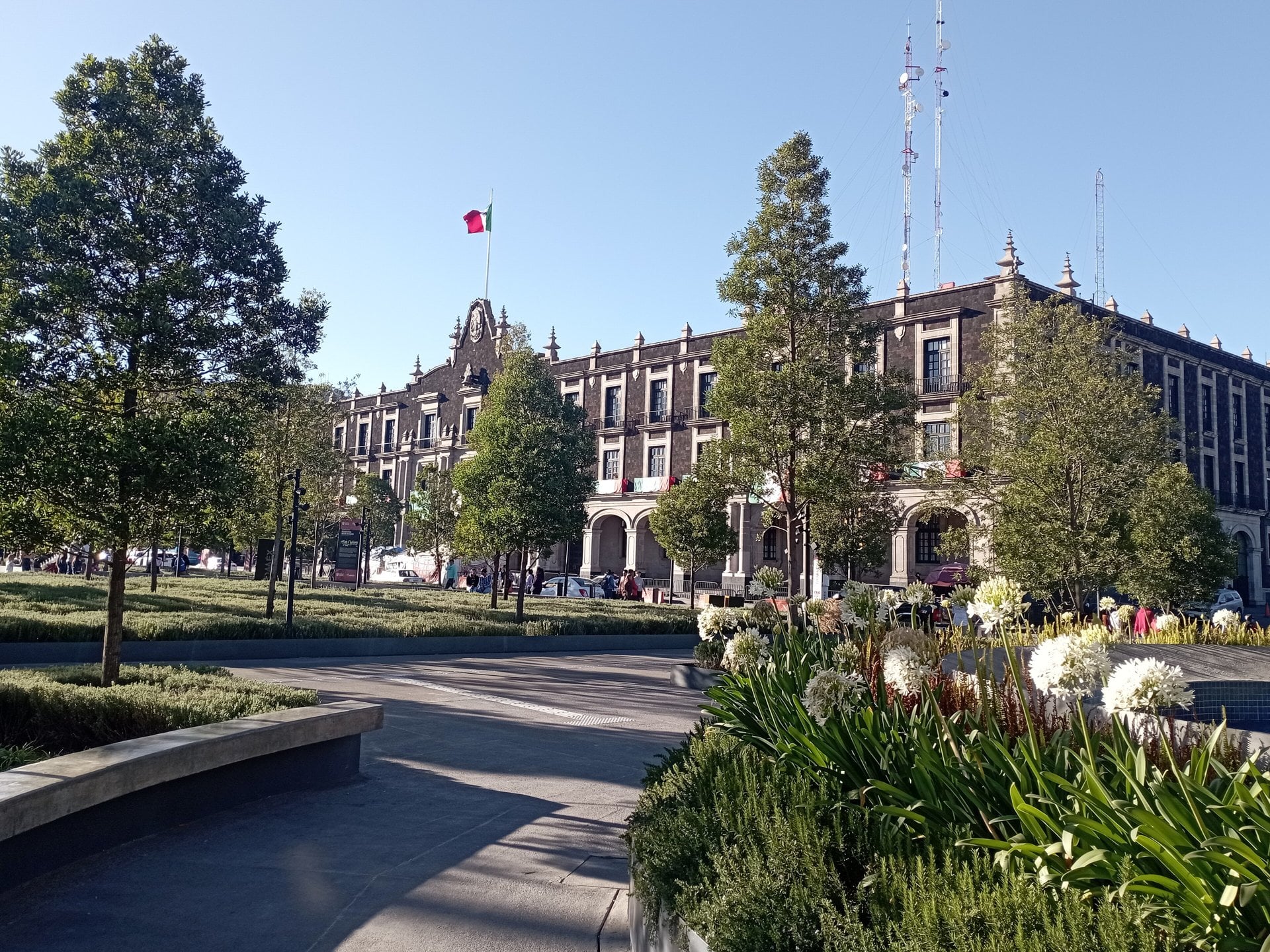 Government Palace of the State of Mexico in central Toluca
