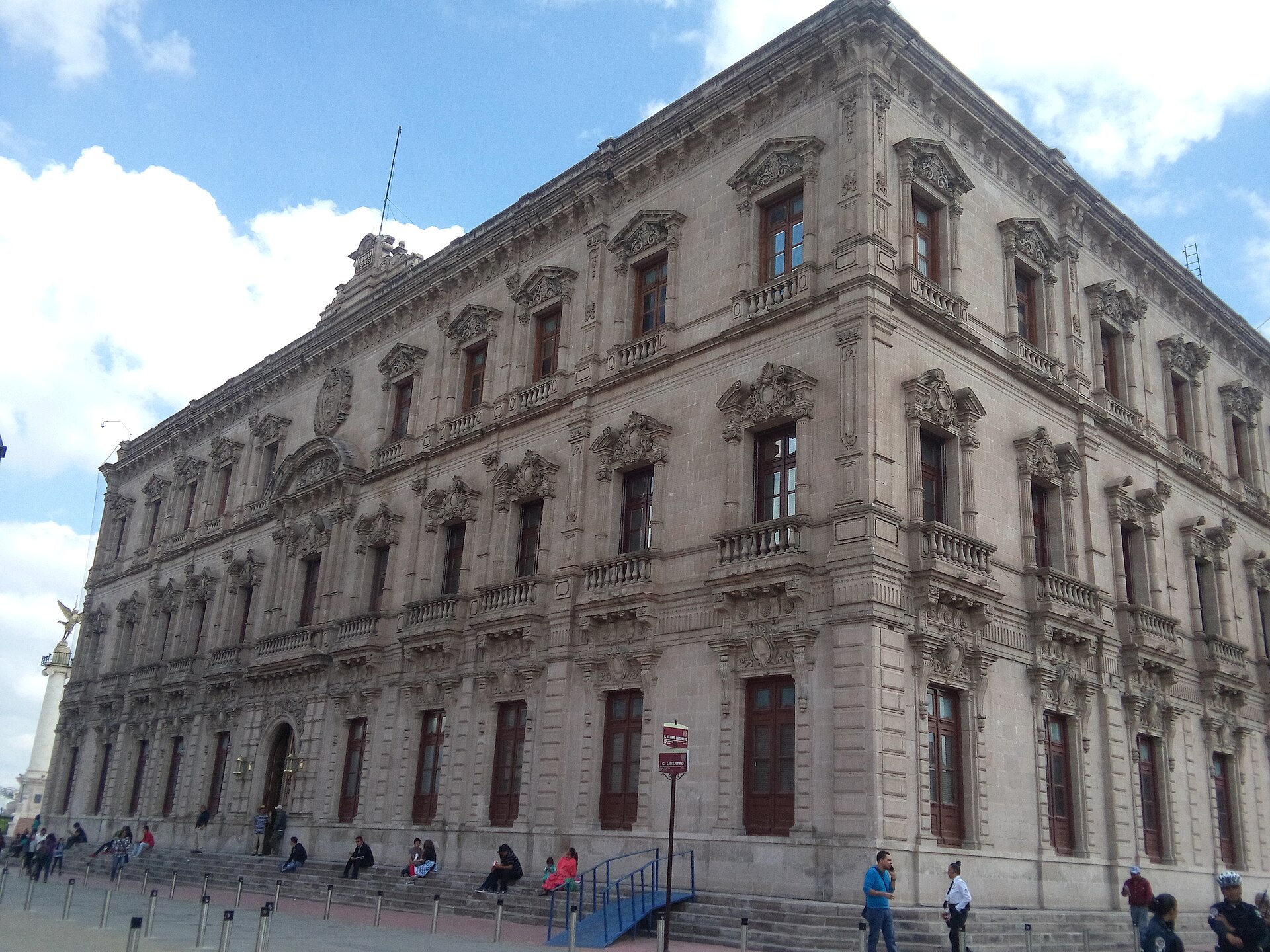 The state government palace in Chihuahua City, Mexico