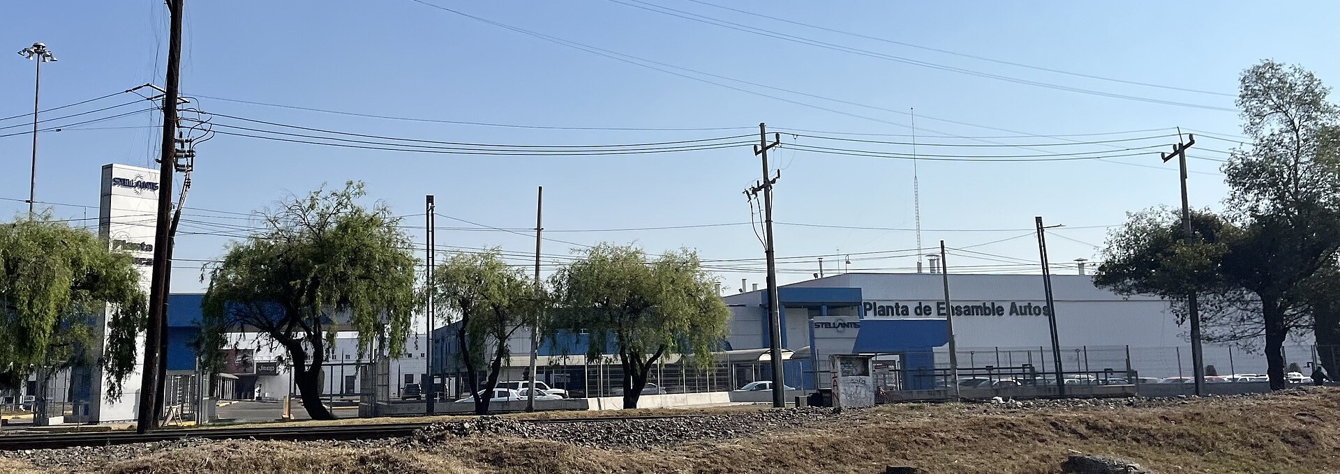 Stellantis car assembly plant in Toluca, Mexico