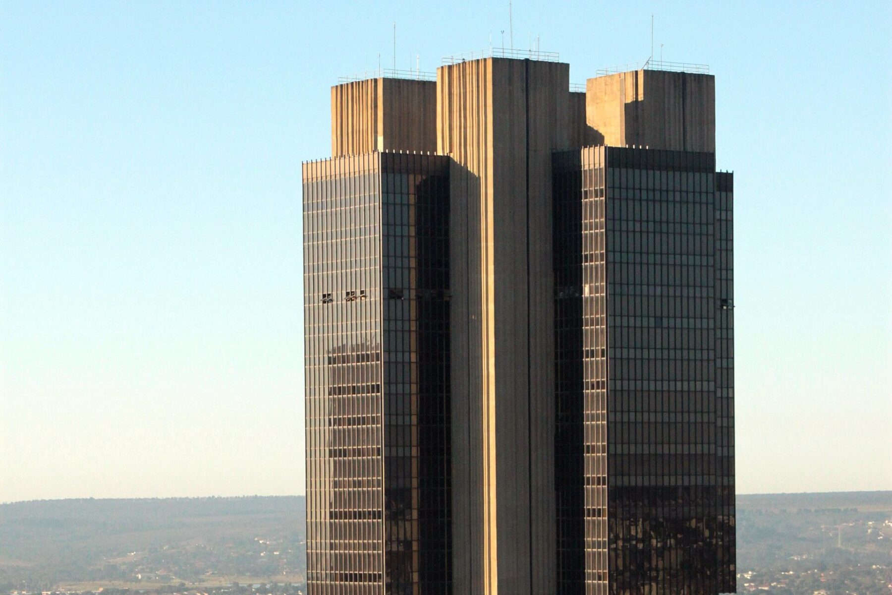 Central Bank of Brazil headquarters towers in Brasília
