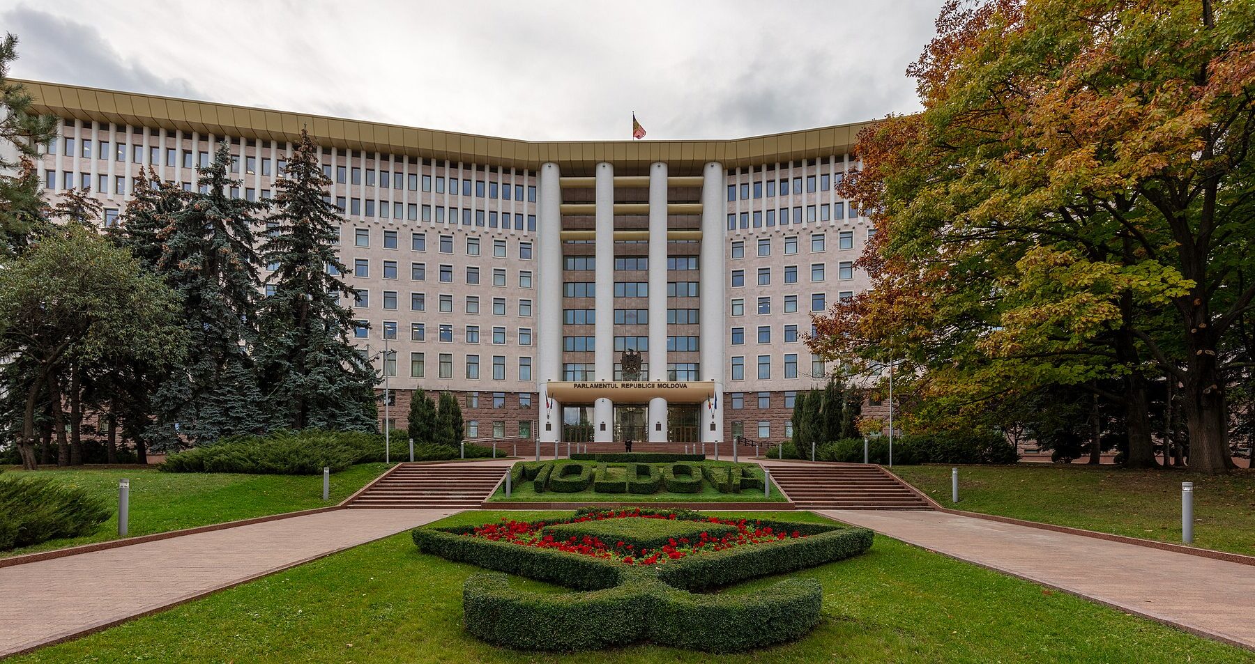 The Parliament of Moldova in Chișinău