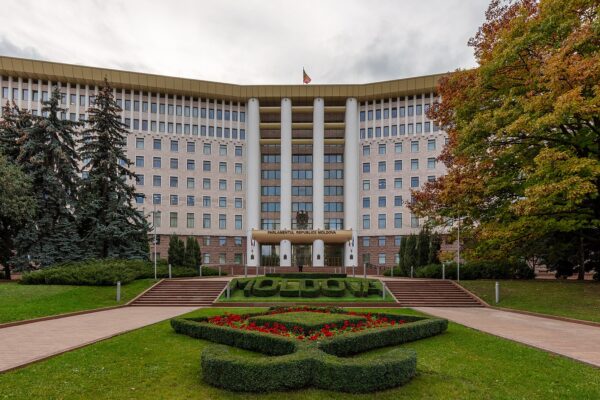 The Parliament of Moldova in Chișinău