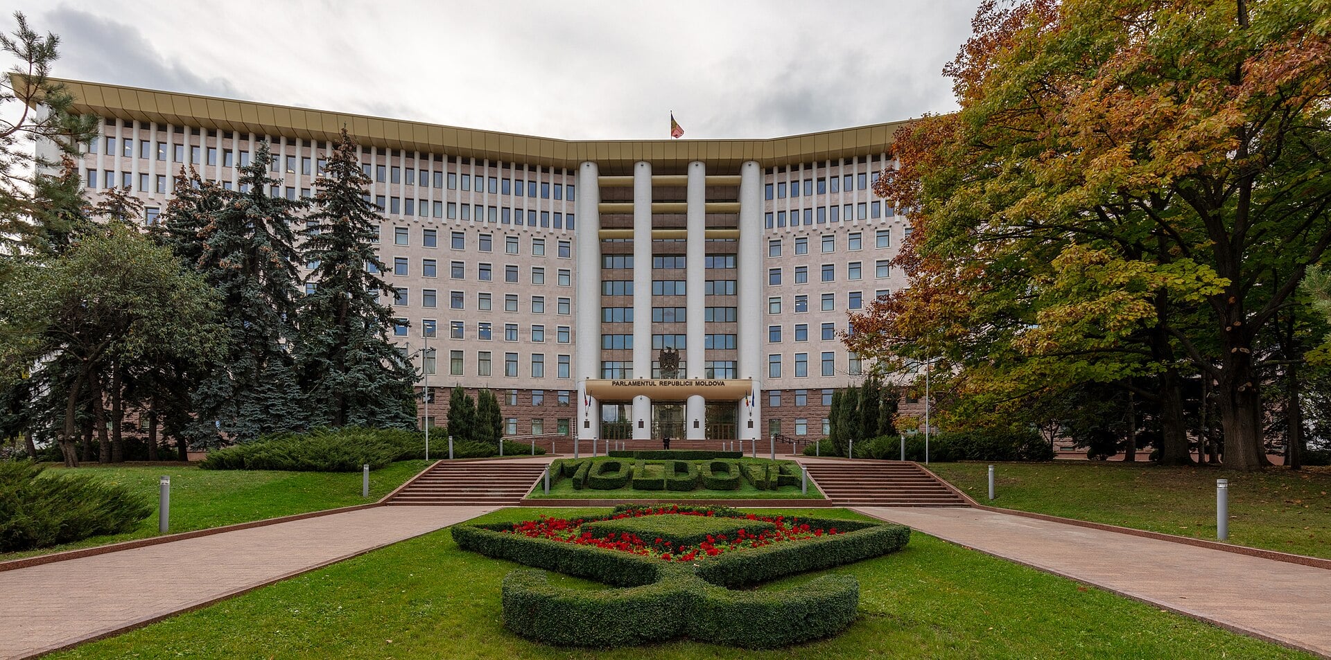The Parliament of Moldova in Chișinău