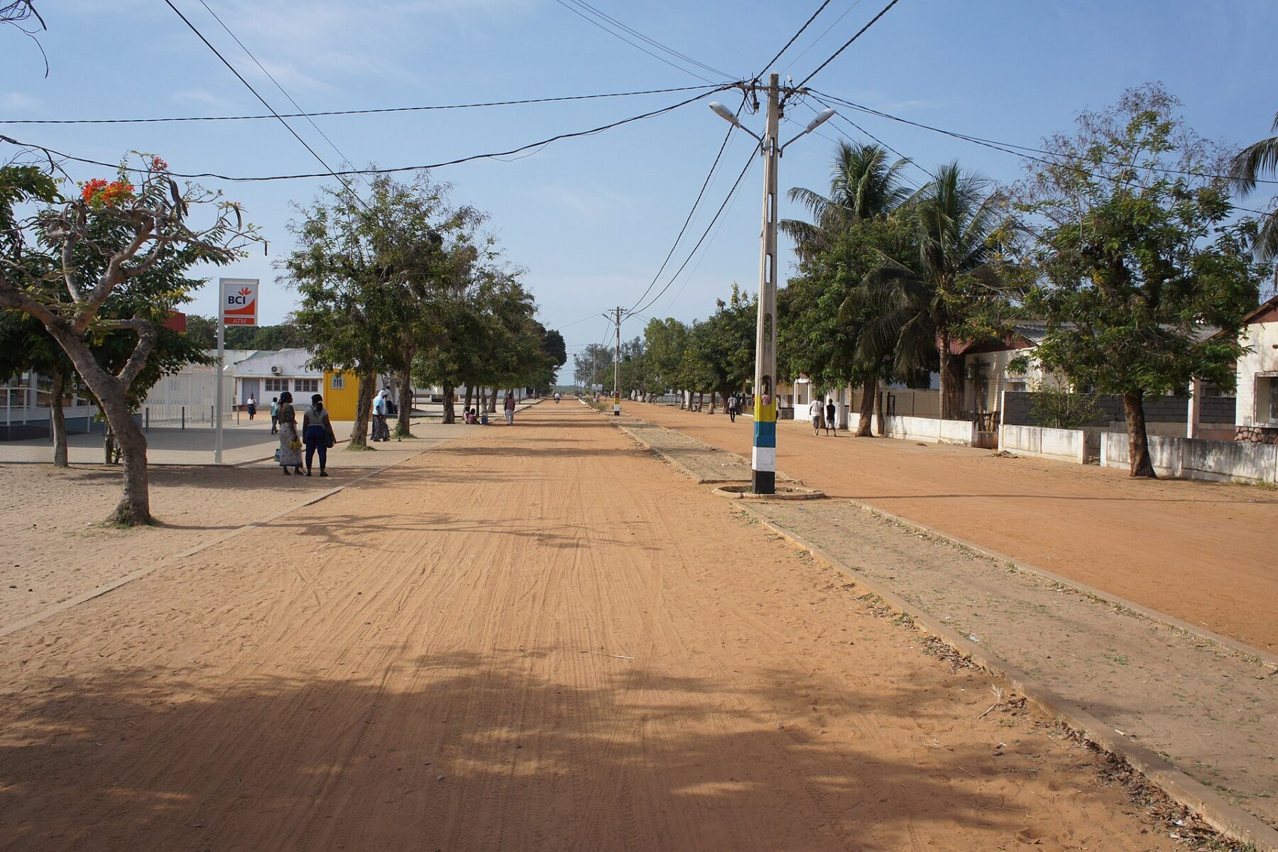 Moma village, capital of Moma district in Nampula Province, Mozambique