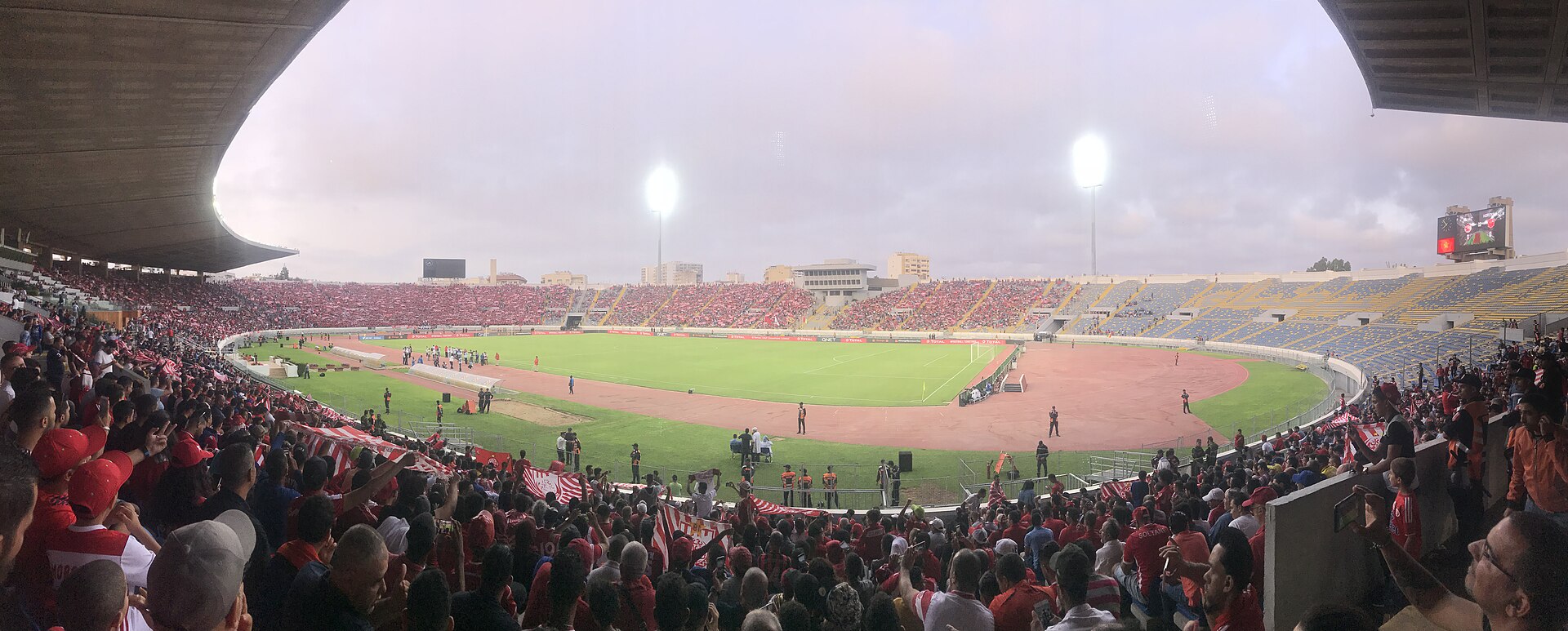 Stade Mohamed V in Casablanca, a host city for the Morocco national football team and the 2030 World Cup
