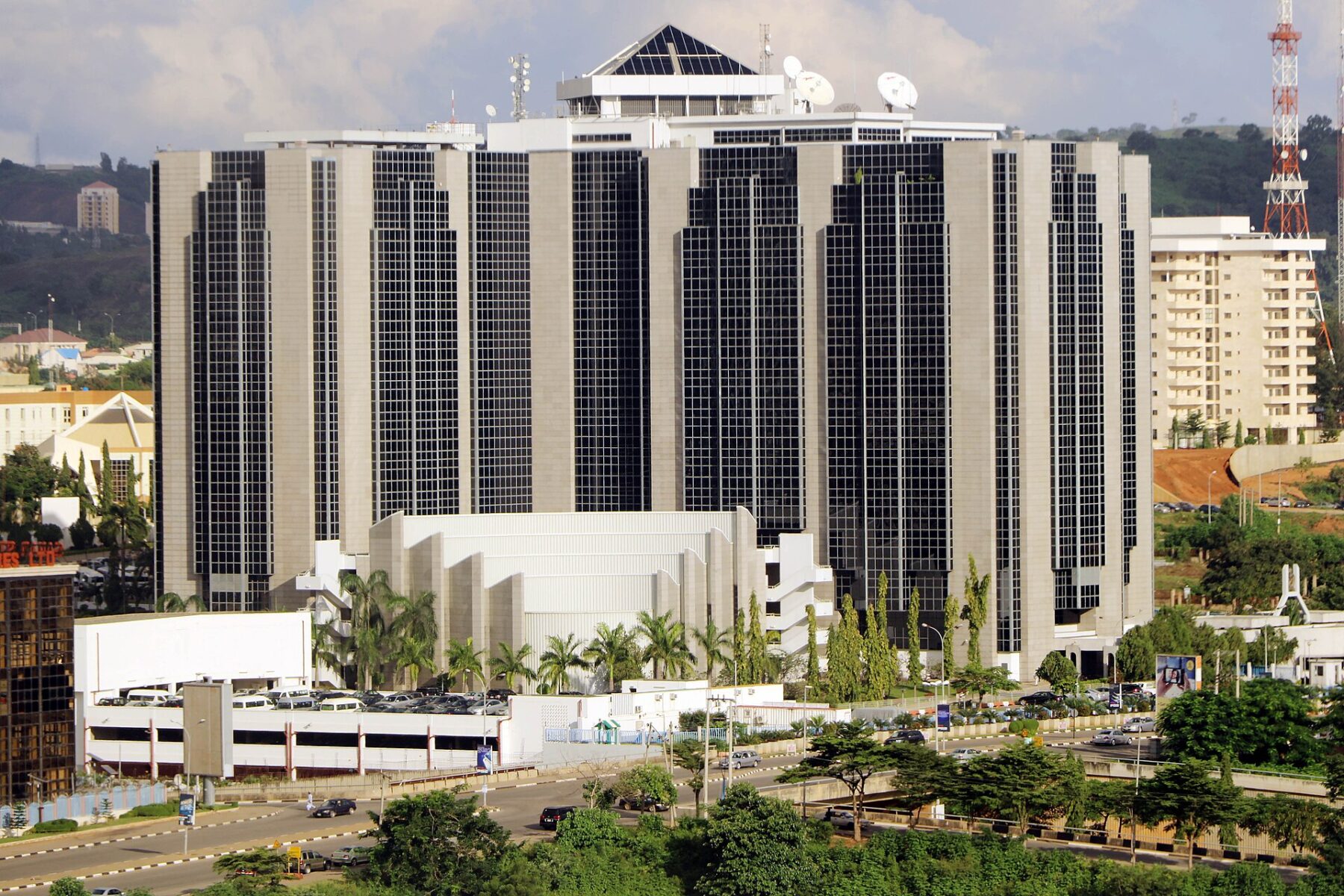 Nigeria economy key players: Central Bank of Nigeria headquarters in Abuja