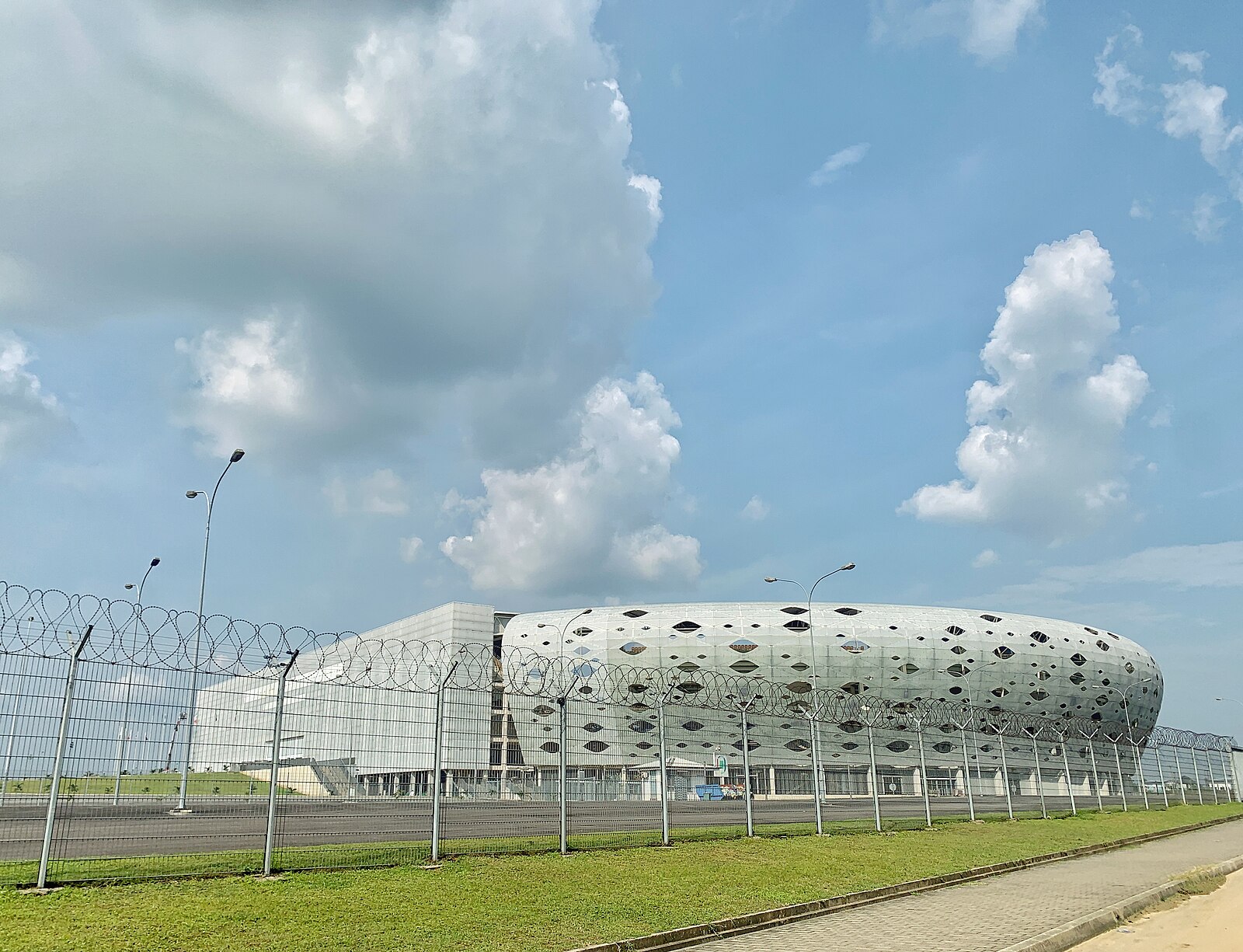 Godswill Akpabio International Stadium in Uyo, home of the Nigeria national football team