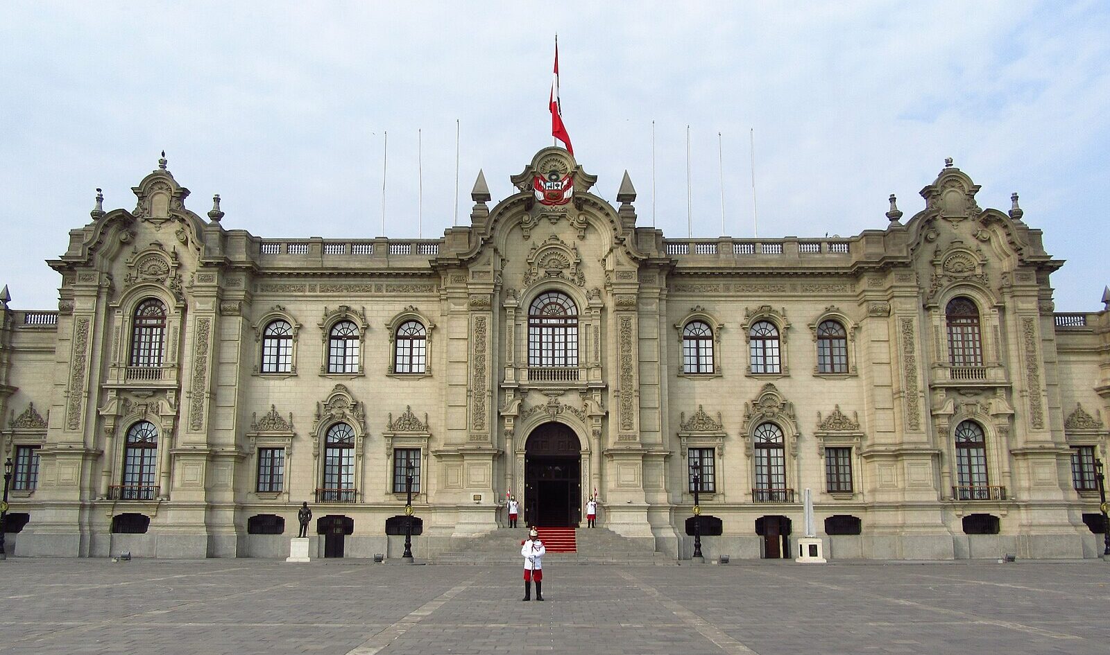 Peru politics 2026: the Government Palace in Lima, seat of the presidency