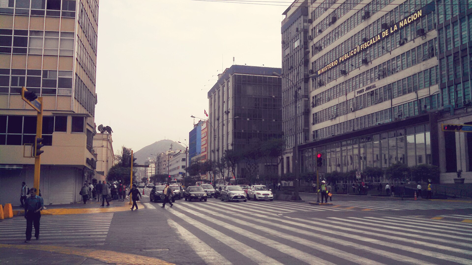 Headquarters of Peru&rsquo;s Public Ministry, the prosecution service, on Avenida Abancay in central Lima