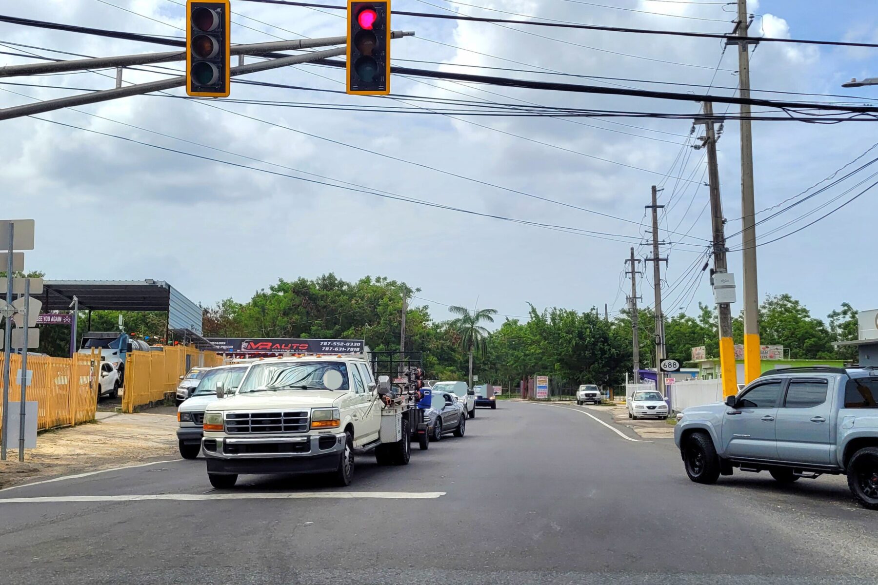 Carretera PR-688 in Vega Baja, Puerto Rico