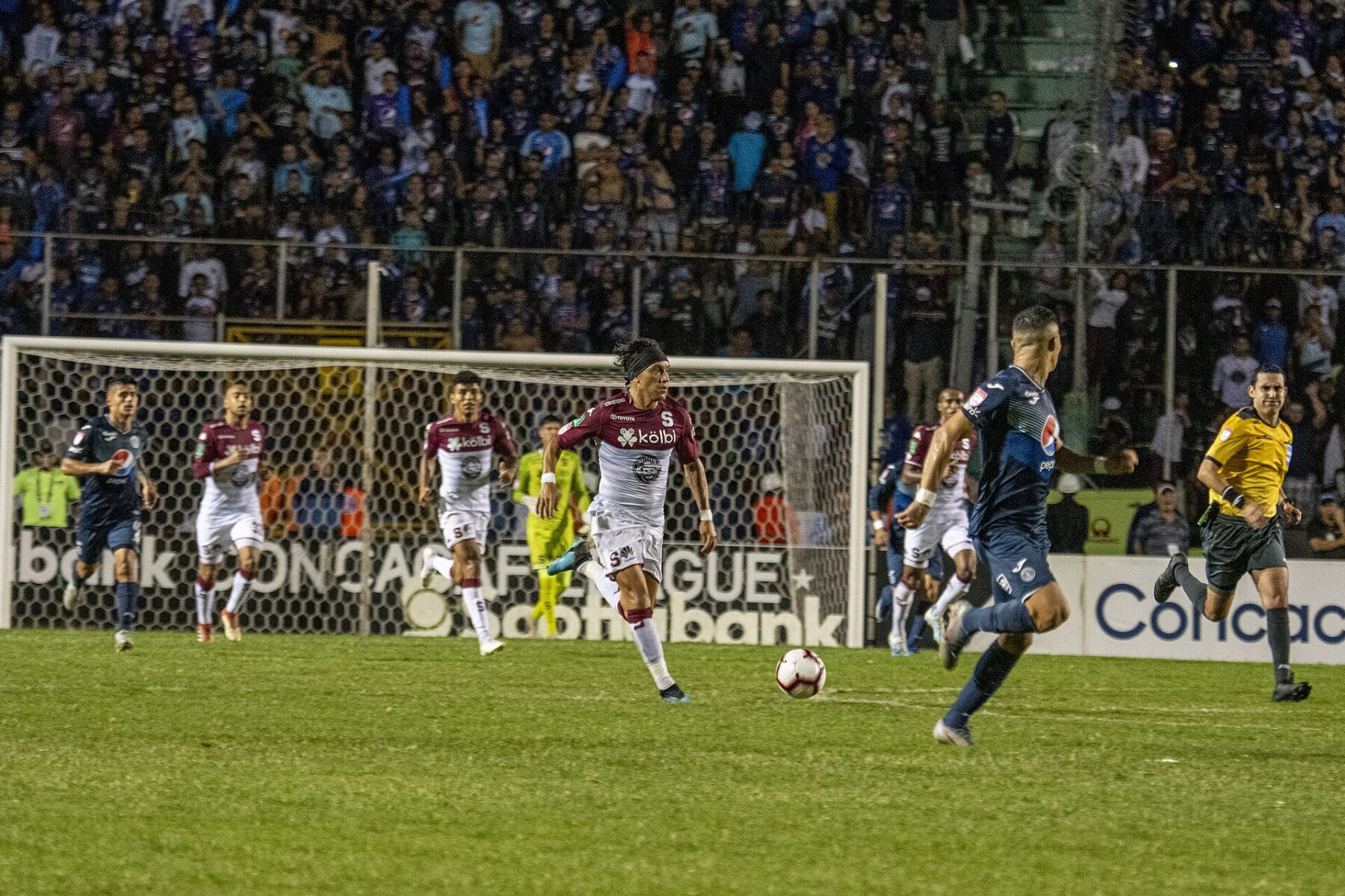 Blue Stop Sign Draw Alajuelense Motagua Copa Centroamericana Semifinal First Leg | The Rio ...