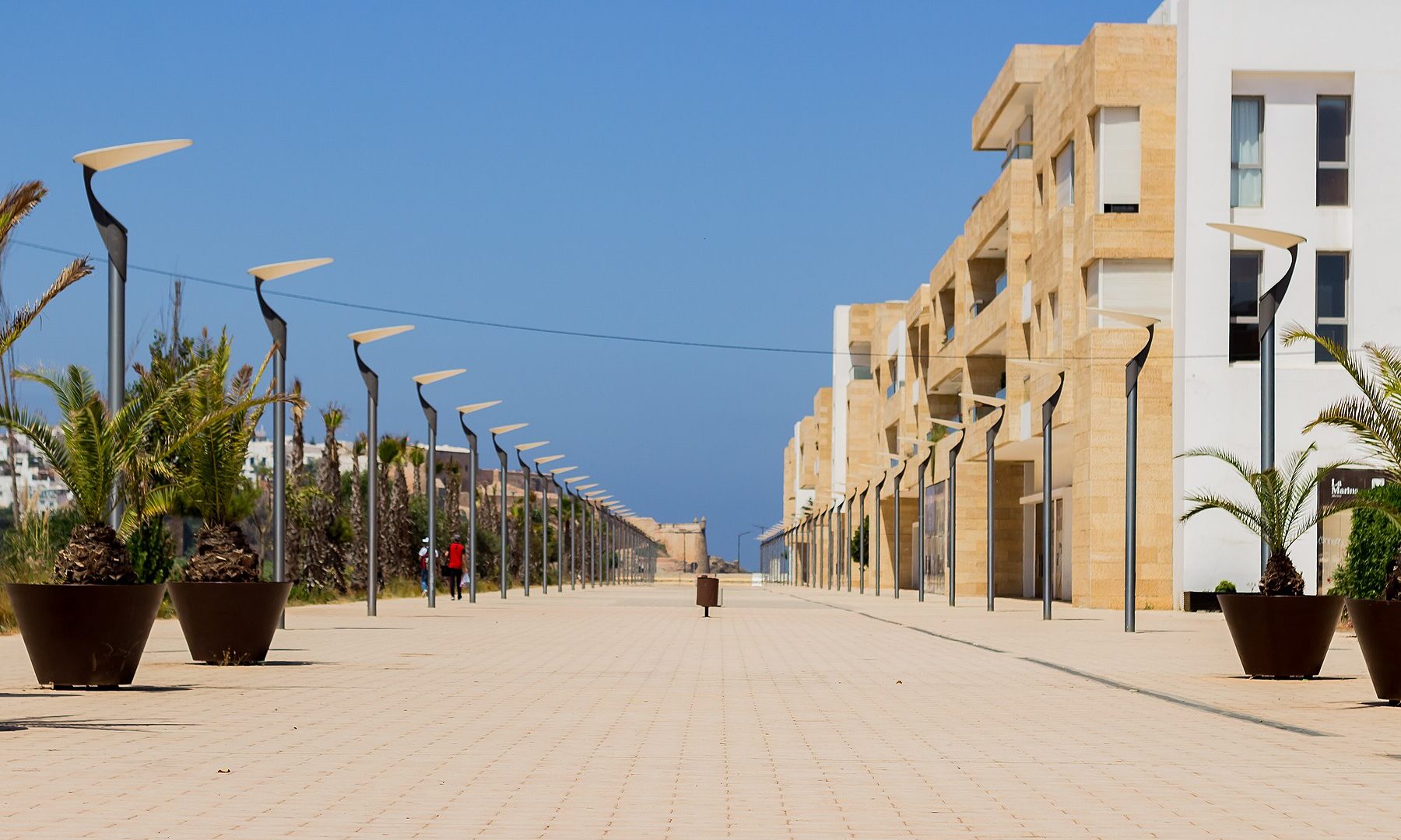 Marina Bouregreg and waterfront development in Rabat, Morocco