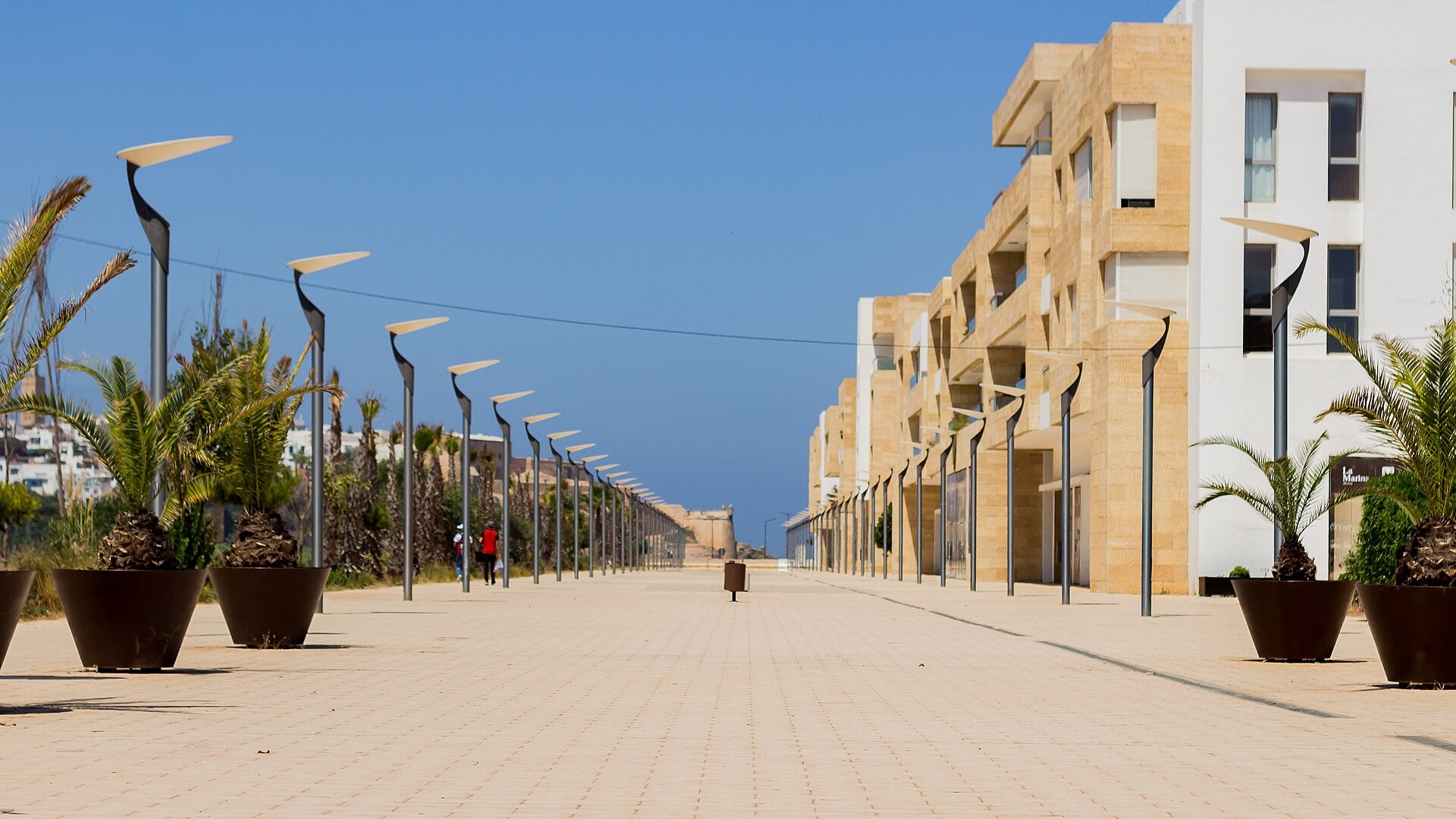 Marina Bouregreg and waterfront development in Rabat, Morocco