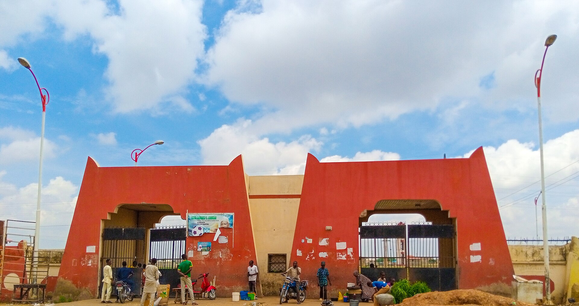 Gateway of the Kwankwasiyya field in Kano State, Nigeria