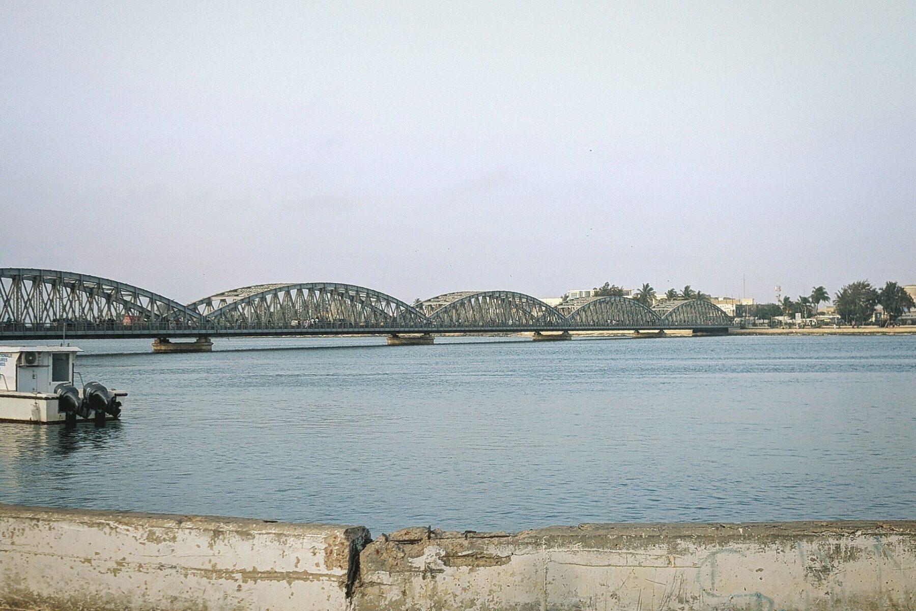 Faidherbe Bridge over the Senegal River at Saint-Louis, northern Senegal