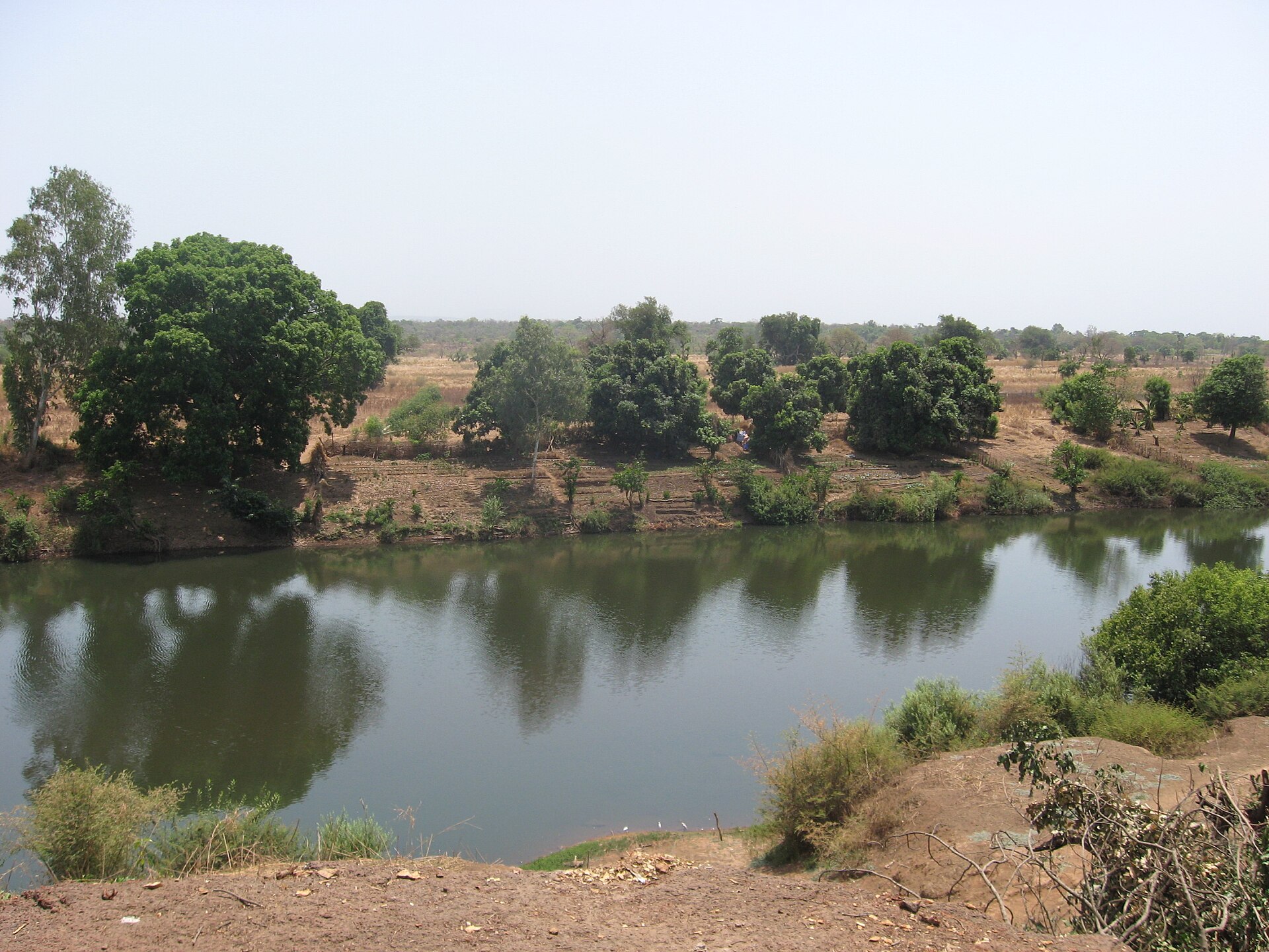 Senegal neighbourhood: the Gambia River near Kedougou in south-eastern Senegal
