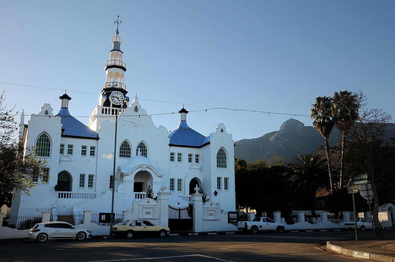 South Africa religion: the Dutch Reformed Mother Church in Swellendam