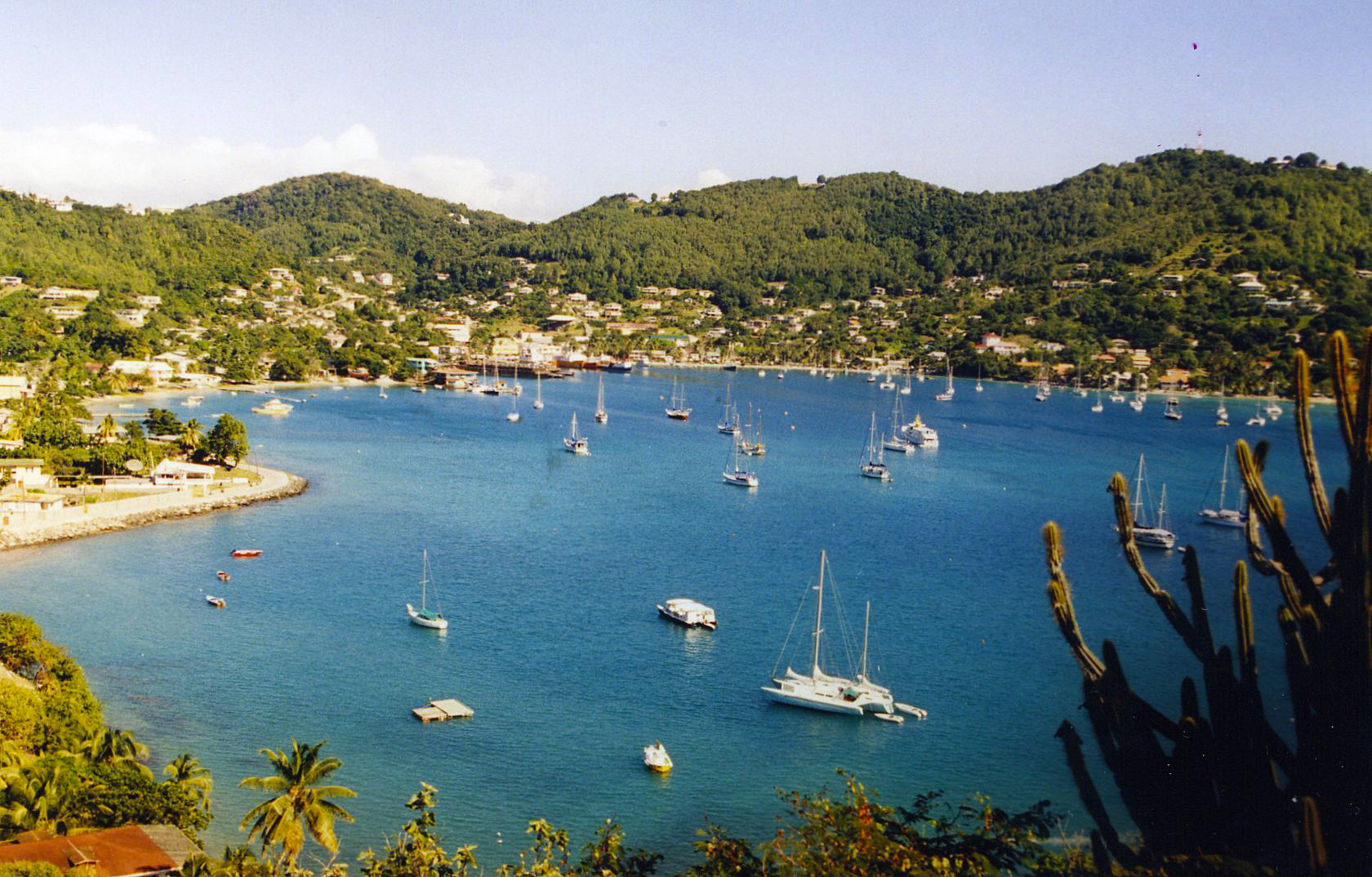Yachts in Admiralty Bay, Port Elizabeth, Bequia