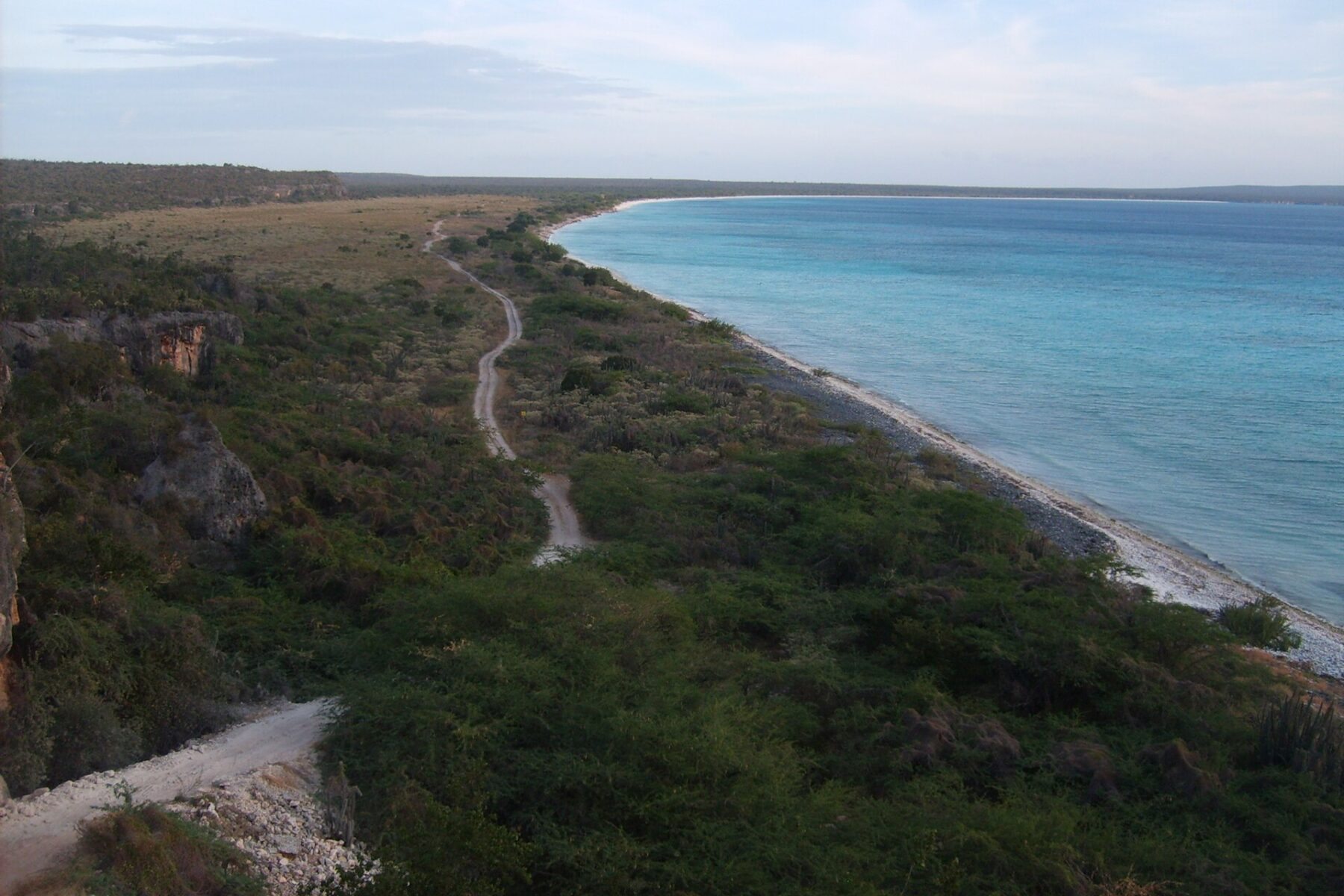 Bahía de las Águilas coast in Pedernales province, Dominican Republic