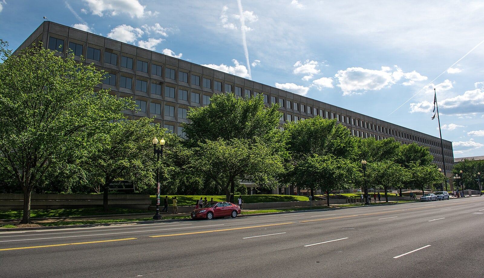 The James V. Forrestal Building on Independence Avenue in Washington, headquarters of the US Department of Energy