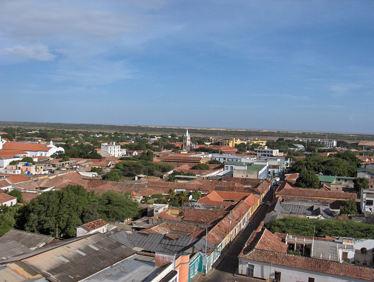 Venezuela history: the colonial old town of Coro, founded in the early Spanish era