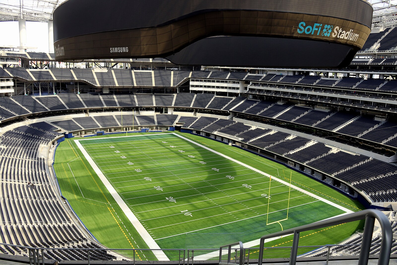 Inside SoFi Stadium in Inglewood, the Los Angeles venue among the World Cup 2026 host cities