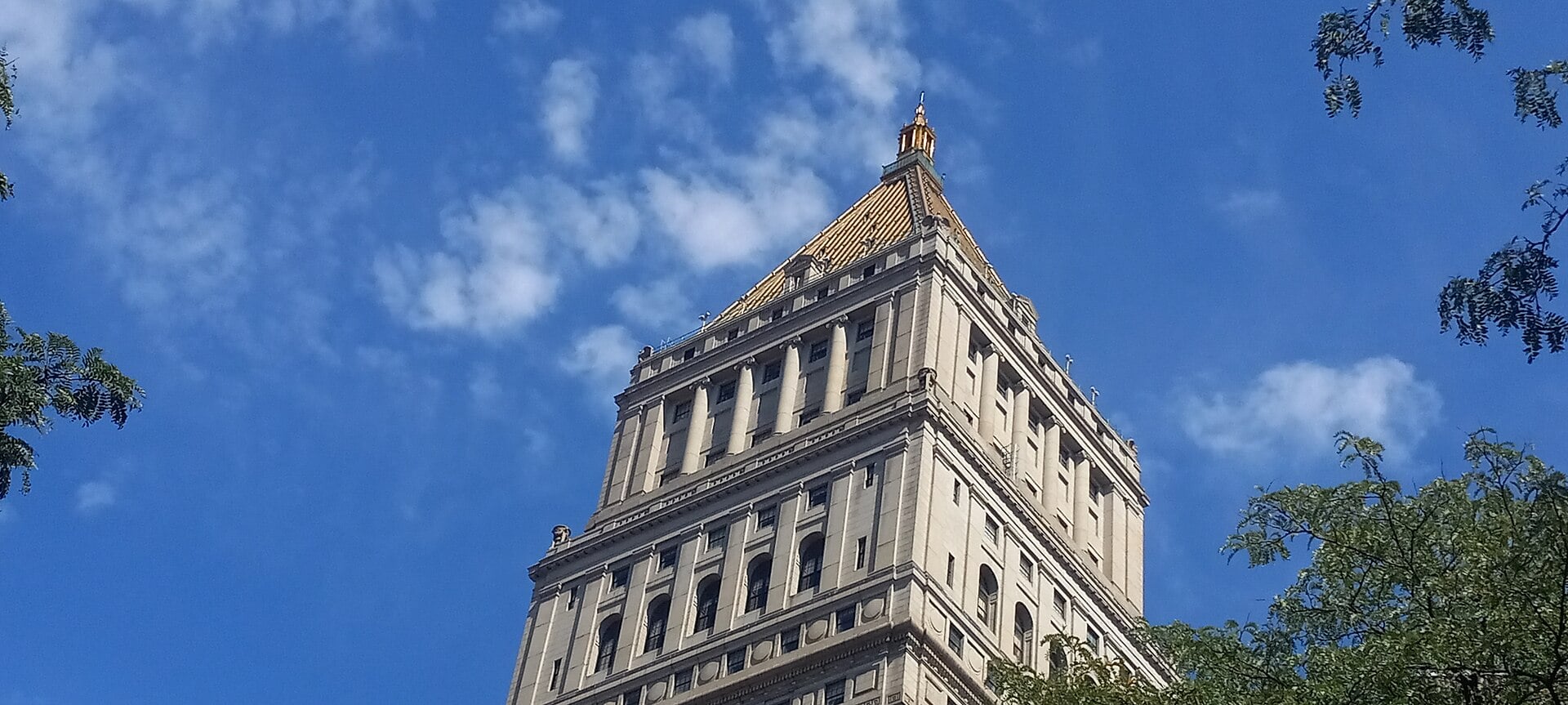 The Thurgood Marshall United States Courthouse in the Civic Center of Manhattan, New York